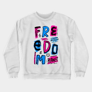 Freedom Planet Crewneck Sweatshirt